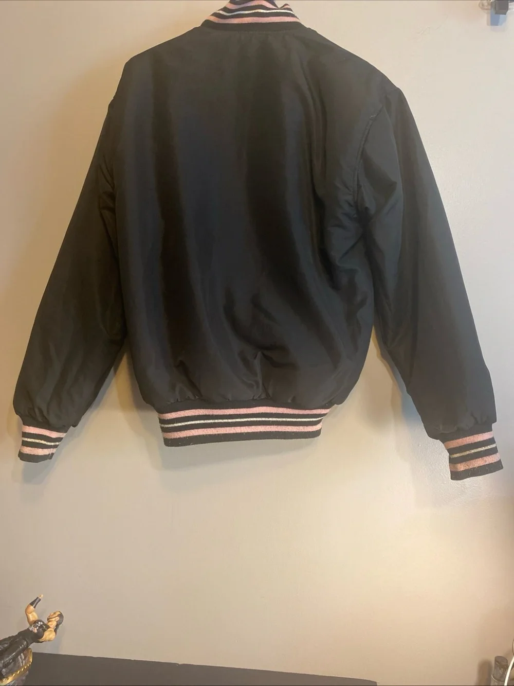 Playboy Reversible Jacket By Jeff Hamilton Sz L-XL No Sz Tag Varsity Bomber Rare